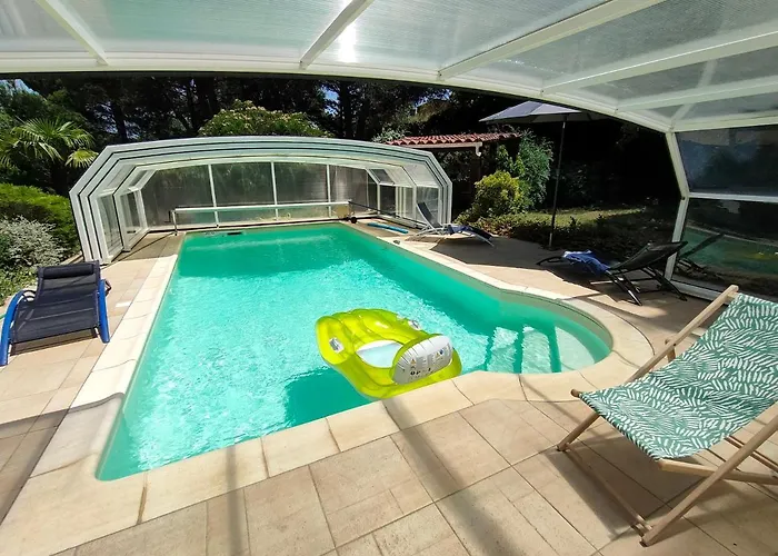 Mas Vallcrosa Parentale Avec Jardin Et Piscine * Camélas